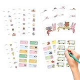 Étiquettes permettant de gagner du temps : les étiquettes de garderie avec un design à décoller et à coller sans repassage permettent aux parents d'étiqueter rapidement les vêtements et les articles, répondant ainsi aux exigences rapides de la rentrée scolaire tout en économisant un temps précieux pendant les matinées chargées.