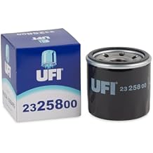 UFI 23.258.00 Oil Spin-on Filter for Various Light Vehicle Vehicles, 5K-Mile Change Interval, Superior Filtration, Heavy-Duty Design, Quick and Easy Installation
