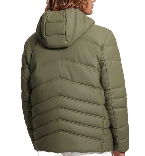 GUESS Men's Leo Tech Quilted Hooded Jacket2