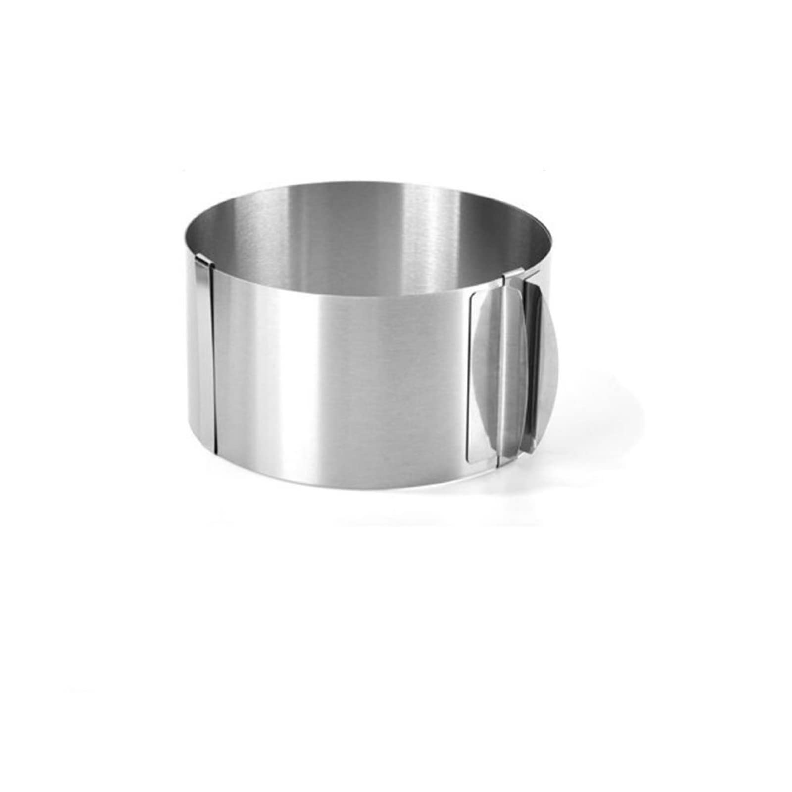 Anneau télescopique pour gâteau sans déformation de taille réglable pour mousse maison