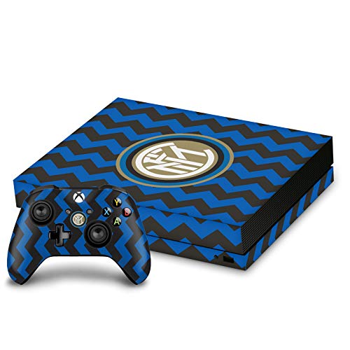 Skin Inter Milan Xbox One X protège de rayures kit vinyle console