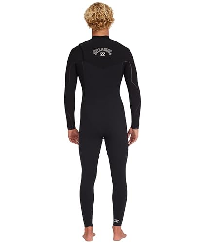 Billabong Mens 3/2Mm Furnace Natural Zipperless Fullsuit Wetsuits - Black | X-Large #TOP1