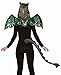 Forum Novelties Men's DRAGON Wings, Green, Standard