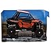 Newray Polaris RZR XP 1000 Bike ATV Dirt Rider 1/18 Scale Pre-Built Model Vehicle Orange