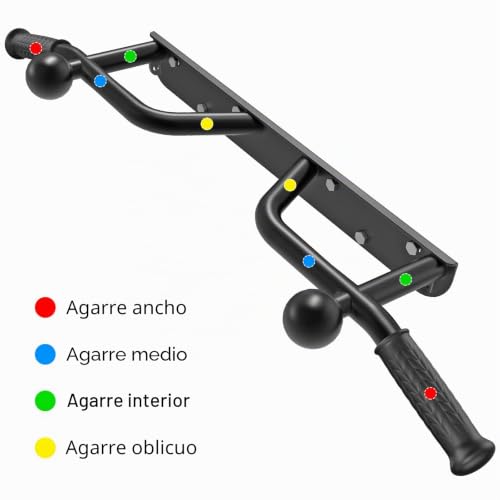 Miniatura 6 de Kipika Barra De Tracción Para Puertas Montada En La Pared, Barra Multifuncional Para Levantar La Barbilla, Barra Portátil Para Gimnasio, Sistema De Gimnasio En Casa Para Entrenamiento Corporal