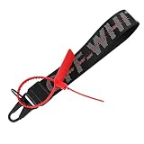 BornySTAR Off Classic Wristlet Keychain for Men - Cool Wrist Lanyards for Keys, Wristlet Badge Lanya
