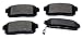 Monroe FX1008 ProSolution Semi-Metallic Brake Pad