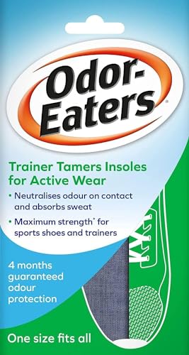 Odor-Eaters Odor Eaters Trainer Tamers Insoles | Charcoal Layer | Super Strength Deodorising (3 Pack)