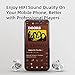 keephifi KZ EDX Pro in Ear Monitors Wired Headphones Dual DD in Ear Earphones HiFi Stereo Stage Earbuds Wired with Detachable for Musicians Audiophiles Music Enthusiasts (Black, No Mic)