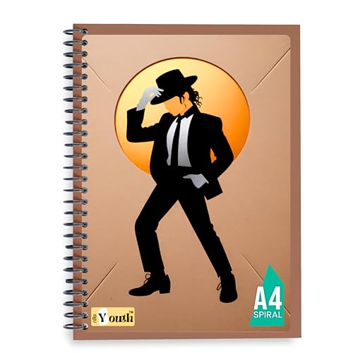 Image of nRp Youth A4 Spiral Notebook Pack of 2 | 300 Pages | Premium 70 GSM Paper | Unruled | Spiral Bound, Laminated Cover - Ideal for Study, Office & Journaling