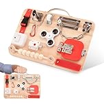 Dementia Activities For Seniors-Fidget Busy Board-Alzheimers Products for Elderly-Dementia Gadgets-Sensory ADHD Toys-Anxiety Relief Items-Gift for Dementia Patients - Memory Games for Autism Adult