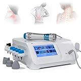 Instrumento de Fisioterapia de Ondas de Choque,Masajeador para aliviar el Dolor,dispositivo de terapia de ondas de choque extracorpórea muscular tejido profundo alivio crónico del dolor