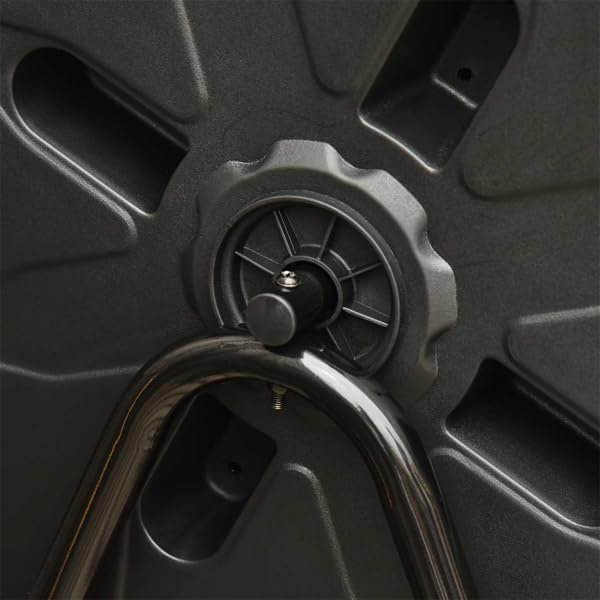 Yellow Tumbling Outdoor Compound Fertilizer Drum 162L