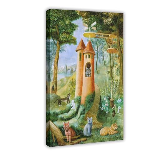 Varo Ats Paradise cadre d'art mural avec toile premium de 30x45cm