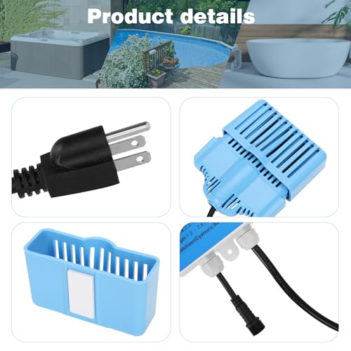 Drop-in Hot Tub Salt System Up to 2000 Gallons,Designed for Hot Tubs & Swim Spas,Chemical-Free - Thumbnail 6
