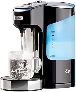 Breville HotCup Hot Water Dispenser | 3kW Fast Boil & Variable Dispense | 2.0L | Energy-efficient use | Gloss Black [VKJ318]