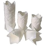 Tulip Cupcake Liners-300 Pack Tulip Cupcake Wrappers Greaseproof Muffin Liners Baking Cups For Birth