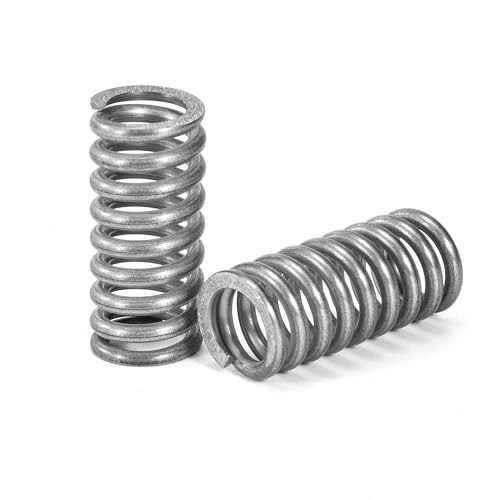 GUNGY Druckfeder Edelstahl Feder Druckfedern 35mm Drahtdurchmesser 2,5mm Außendurchmesser 16mm Länge 35mm Maximale Federkraft 17,54kg 4 Stück