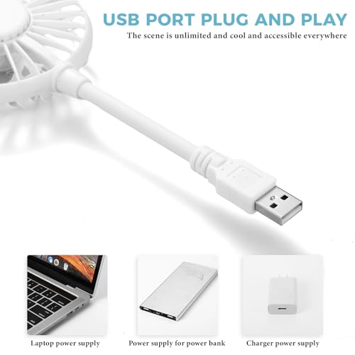 Tujoe SEW-TUJOE-43 2 Pcs Usb Fan Mini Portable Fan thumb #4