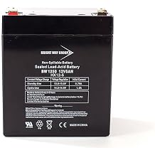 Brightway Replacement Battery for ATV SLA Sealed Lead Acid Rechargeable Battery 12V 5AH F2 Terminal