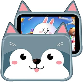 Azeyou 8 Inch Kids Tablet, Tablet for Kids, Parental Control, iWawa Pre-install, Android 11, Quad Core, 2GB RAM, 32GB ROM, Wifi, Bluetooth Toddler Tablet (Dog)