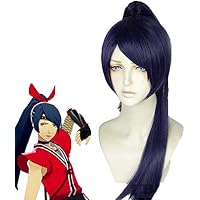 Yusuke Kitagawa Cosplay Wig P5 Persona 5 Mezcla de color azul