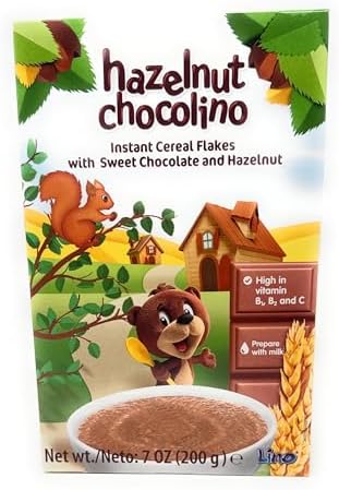 Podravka Lino Hazelnut Chocolino Cereal Flakes - 200 g (Pack of 2)