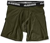Little Blue House by Hatley Men's Joke Boxers, Get Buck Naked, Large