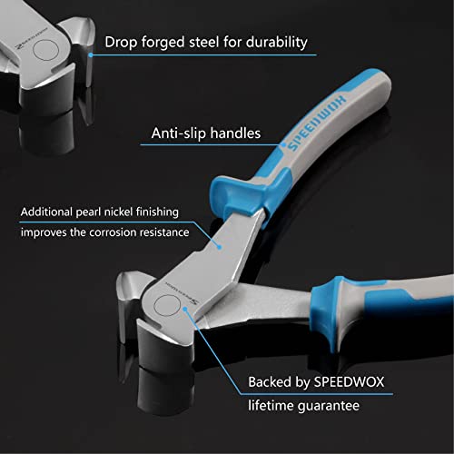 SPEEDWOX End Cutting Pliers 7 Inches Carpenter Pincer Wire Cutter Pilers End Nippers Pliers High Leverage Cutting Pliers Nail Remover Tool - Image 2