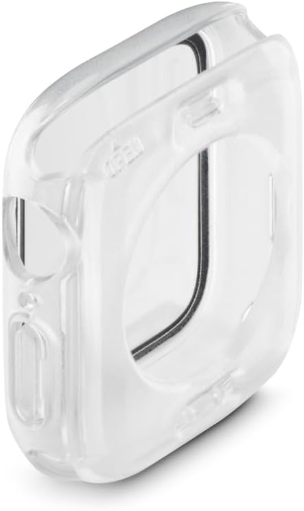 Hama Apple Watch 7/8/9 Case 45mm Full Body Protection Scratch Resistant Shockproof Waterproof Touch Function Transparent
