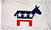 Democrat Flag - 3 foot by 5 foot Polyester (NEW)