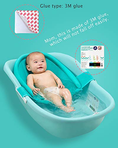 Thermometer For Kids Bath Thermometer 2 Pack，Safety Liquid Crystal Material（No Mercury，No Glass），More Scientific And Accurate Data, Easy To Use，Waterproof (Water Temperature Stickers) #TOP3