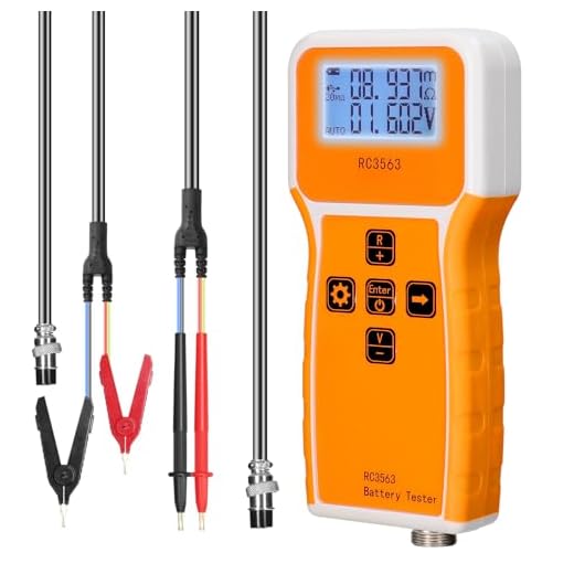 Portable Battery Internal Resistance Tester