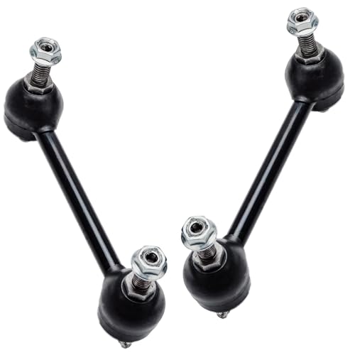 Image of Detroit Axle - 8pc FWD Struts Sway Bars for 2005 2006 2007 Mercury Montego Ford Five Hundred, 4 Struts with Coil Springs 4 Sway Bars Front Rear Replacement Suspension Kit