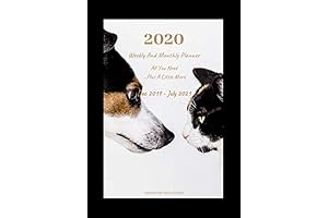2020 Weekly And Monthly Planner: All You Need Plus A Little More,...