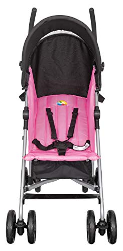 Carrinho Guarda-Chuva Easy até 15kg, Tutti Baby, Rosa