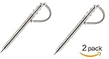 Cubier 2pcs Ballpoint Fidget Pen Set, Magnetic Magic Metal Roller Fidget Ballpen Anti-anxiety Fidget Toy for Work, Classroom, Home