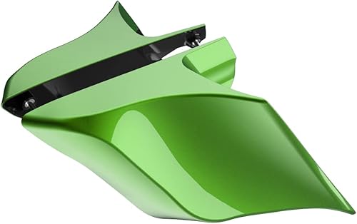 Miniatura 23 de Advanblack Barracuda - Cubiertas laterales estiradas plateadas (brillantes), paneles extendidos para Harley Touring Street Glide Road Glide Electra