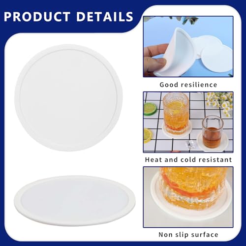 Shop Set of 6 Silicone Drink Coasters, Non-Slip Heat Resistant Cup Mats for Table, Desk, Office, Kitchen, and Bar Protection Shop Set of 6 Silicone Drink Coasters, Non-Slip Heat Resistant Cup Mats for Table, Desk, Office, Kitchen, and Bar Protection – Tholire