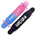 HLYT-Sgabelli da bar Longboard Skateboard Cruiser 46.5"x9.1 Skateboard Completo 7 Strati Legno di Acero per Adolescenti Principianti Ragazze Ragazzi Bambini Adulti, Pennello Street Board