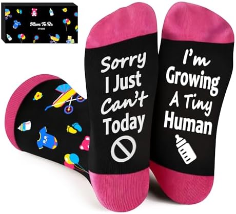 TITTOK Gifts for Pregnant Women First Mother's Day Mom To Be Gift for Expecting Mom Pregnancy must haves New mom Socks