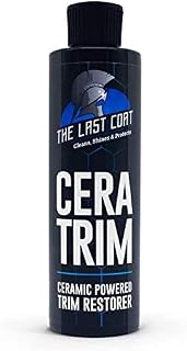 CeraTrim Tire Shine - Trim and Plastic Restorer for Cars - Car Cleaning Product for Faded and Dull Plastic, Rubber, and Vinyl Accessories, Tire Shine, Protectant and Sealant, 8 oz