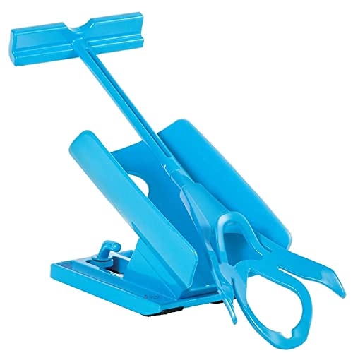DIALDRCARE Sock Slider - The Easy on, Easy off Sock Aid Kit | Sock Aid Tool for Elderly, Disabled, Pregnant, Diabetics - Pulling Assist Device - Socks Helper (BLUE)