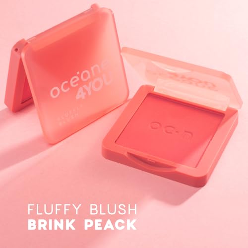 Océane Oceane Blush Cremoso Pêssego - Fluffy Blush Brink Peach 4You 7G