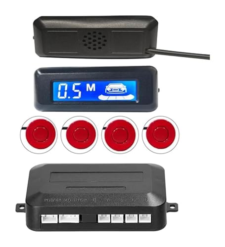 Capteur de stationnement Parktronic 4 capteurs arrière avec buzzer et LCD