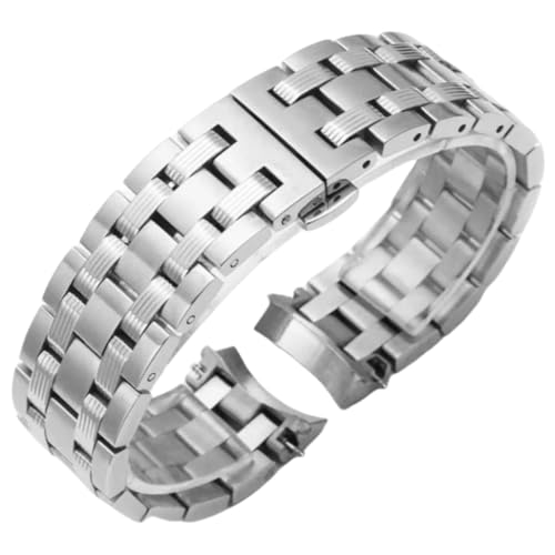 Bracelet montre 19mm 316L acier inoxydable courbé pour Tissot T-Classic