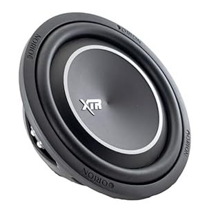 ORION XTR Series XTR12SWD4 Shallow Mount 12” Car Subwoofer, 2000W Max Power, 500W RMS, Dual 4 Ohm, UV Coated Cone, NBR Surround – Compact Slim Subwoofer for Clean Bass in Tight Car Audio Installs