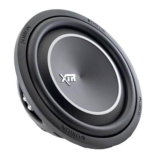 ORION XTR Series XTR12SWD4 Shallow Mount 12” Car Subwoofer, 2000W Max Power, 500W RMS, Dual 4 Ohm, UV Coated Cone, NBR Surround – Compact Slim Subwoofer for Clean Bass in Tight Car Audio Installs by ORION - Used condition - US$119.49