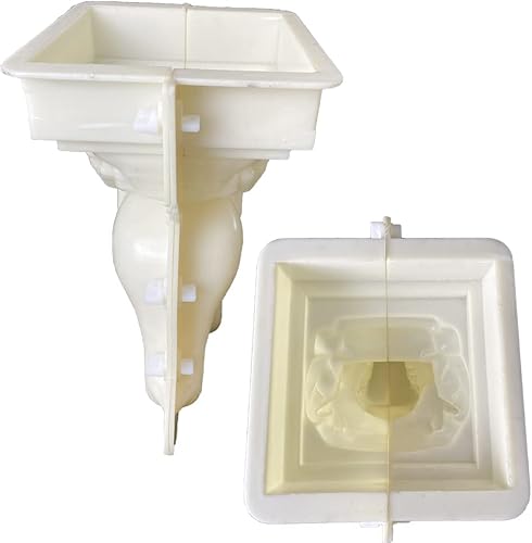 Miniatura 10 de EAIVENY - Molde de estatua de hormigón, moldes de cemento para animales, molde de estatua de jardín para decoración de jardín, molde de hormigón