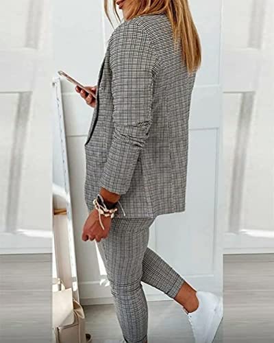 Costume pantalon femme d'affaires ensemble chic coupe slim fit confortable
